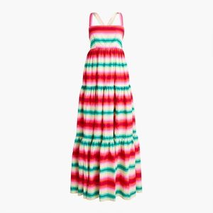 J.Crew Tiered maxi dress in stripe 4